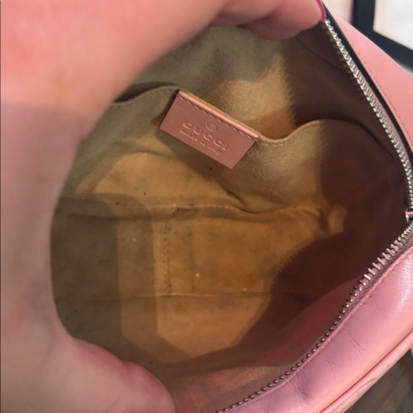 Gucci GG Marmont Matelassé Mini Bag 'Wild Rose' - Picture 8 of 12